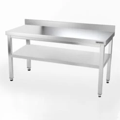 Edelstahl Arbeitstisch PREMIUM - 1500x800mm - Mit Grundboden & Aufkantung 17 Edelstahl Arbeitstisch PREMIUM - 1500x800mm - Mit Grundboden & Aufkantung -Ausgewählte Küchengeschäfte 167a hoehe2 c7a0
