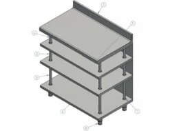 Edelstahl Bar-Arbeitstisch Mit 4 Ablagen 1000x600 -Ausgewählte Küchengeschäfte 636846171190884461 532e