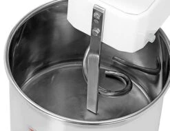 Teigknetmaschine - 33 Liter / 25 Kg - 2 Geschwindigkeiten - Kessel Abnehmbar Und Rührwerk Aufklappbar -Ausgewählte Küchengeschäfte 636846180950150391 e200