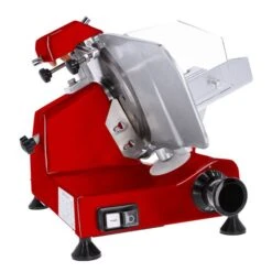 Aufschnittmaschine - 120 Watt - Messer: Ø 220mm - Rot -Ausgewählte Küchengeschäfte AMH220R 3 e77f