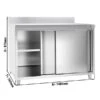 Edelstahl Arbeitsschrank ECO - 1400x700mm - Mit Schiebetür Und Aufkantung 2 Edelstahl Arbeitsschrank ECO - 1400x700mm - Mit Schiebetür Und Aufkantung -Ausgewählte Küchengeschäfte ASK147A masse3 959c