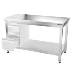 Edelstahl Arbeitstisch PREMIUM - 1200x600mm - Mit Grundboden Ohne Aufkantung 19 Edelstahl Arbeitstisch PREMIUM - 1200x600mm - Mit Grundboden Ohne Aufkantung -Ausgewählte Küchengeschäfte ATK126 008 4845
