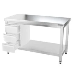 Edelstahl Arbeitstisch PREMIUM - 1200x600mm - Mit Grundboden Ohne Aufkantung 20 Edelstahl Arbeitstisch PREMIUM - 1200x600mm - Mit Grundboden Ohne Aufkantung -Ausgewählte Küchengeschäfte ATK126 009 ef62