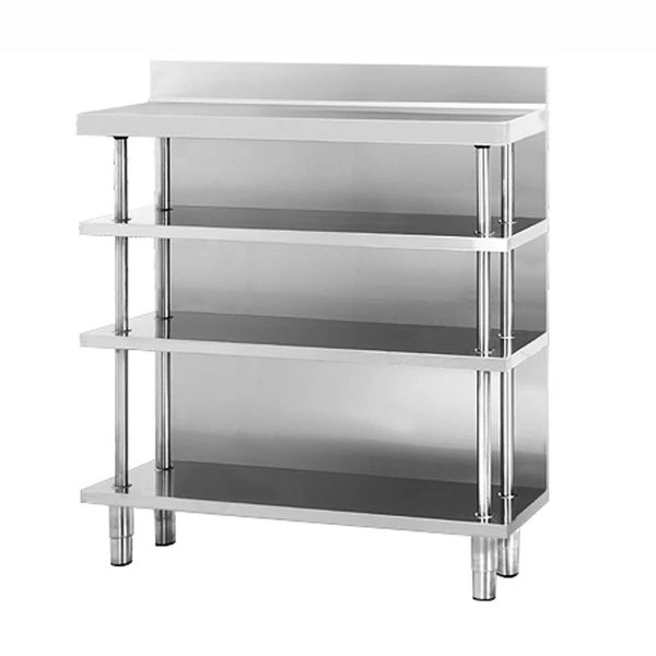 Edelstahl Bar-Arbeitstisch Mit 4 Ablagen 1000x300 3 Edelstahl Bar-Arbeitstisch Mit 4 Ablagen 1000x300