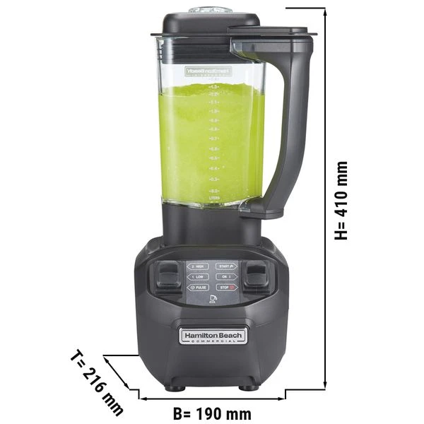 HAMILTON BEACH | Barmixer RIO - 1,4 Liter - 625 Watt 3 HAMILTON BEACH | Barmixer RIO - 1,4 Liter - 625 Watt