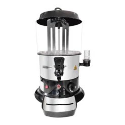 Schokoladenspender / Salep - 9 Liter - Schwarz Silber -Ausgewählte Küchengeschäfte CS 1 1 2b80