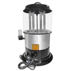 Schokoladenspender / Salep - 9 Liter - Schwarz Silber -Ausgewählte Küchengeschäfte CS 1 4 2bc8