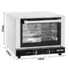 Heißluftofen KOMPAKT - 21 Liter - Manuell - Inkl. 3 Roste 353x327mm -Ausgewählte Küchengeschäfte DBFP21 0 7ae8