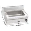 Elektro Bain-Marie - 1,2 KW - 6x GN 1/4 -Ausgewählte Küchengeschäfte EBB663C fcd5