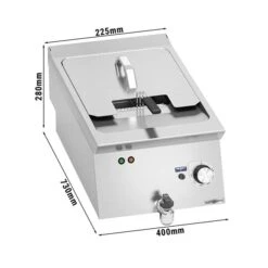 Elektro Fritteuse - 10 Liter - 9 KW