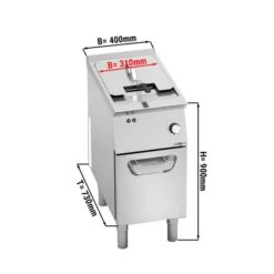 Elektro Fritteuse - 18 Liter - 18 KW