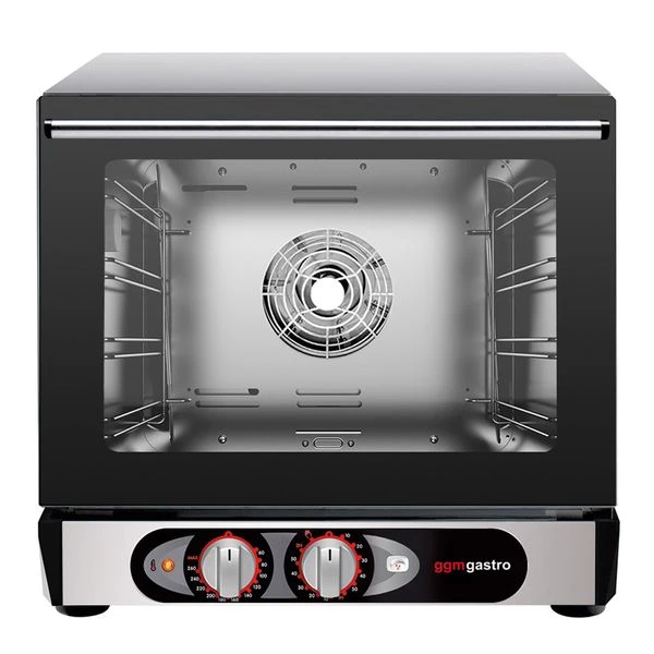 Heißluftofen KOMPAKT - Mit Dampffunktion - Manuell - Inkl. 4 Bleche 450x340mm 4 Heißluftofen KOMPAKT - Mit Dampffunktion - Manuell - Inkl. 4 Bleche 450x340mm – Bild 2