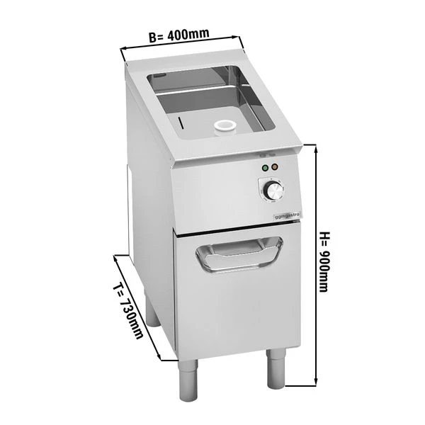 Elektro Multifunktionsbräter - 400mm - 11,5 Liter - 4,8 KW - 1 Grillbecken Fest 3 Elektro Multifunktionsbräter - 400mm - 11,5 Liter - 4,8 KW - 1 Grillbecken Fest