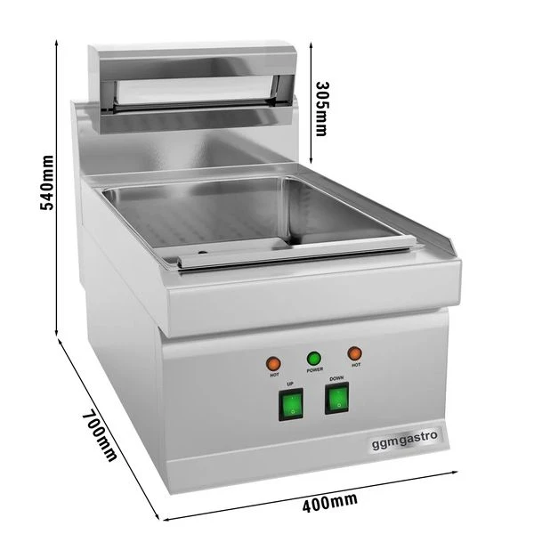 Frittenwanne - 1,2 KW - 1x GN 1/1 3 Frittenwanne - 1,2 KW - 1x GN 1/1