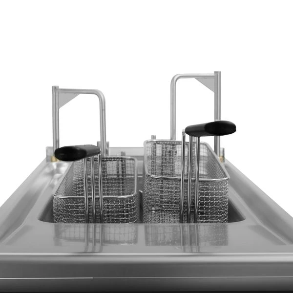 Gas Fritteuse - 20 Liter - 17,5 KW - Mit Automatischer Korbanhebung & Ölfiltersystem 11 Gas Fritteuse - 20 Liter - 17,5 KW - Mit Automatischer Korbanhebung & Ölfiltersystem – Bild 9