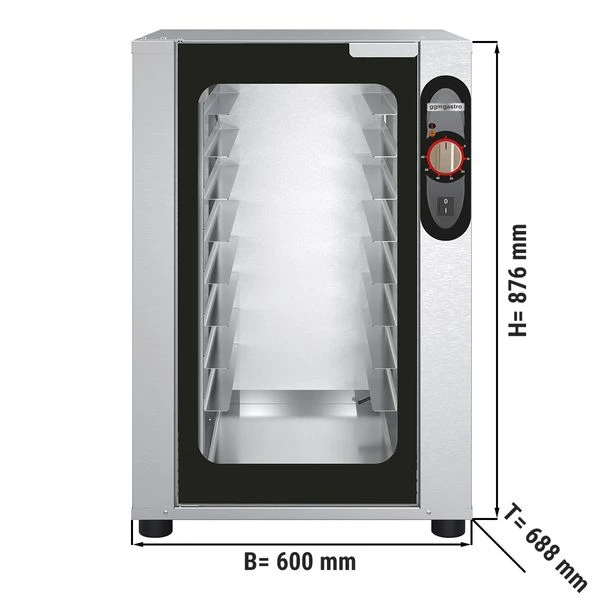 Gärschrank - Manuel - 8x EN 46x33 Oder 8x GN 2/3 3 Gärschrank - Manuel - 8x EN 46x33 Oder 8x GN 2/3