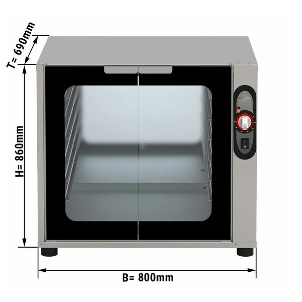 Gärschrank - Manuel - 8x EN 60x40 Oder 8x GN 1/1 3 Gärschrank - Manuel - 8x EN 60x40 Oder 8x GN 1/1