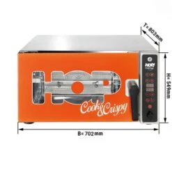 Professionelle Heißluftfritteuse - 3,5 KW