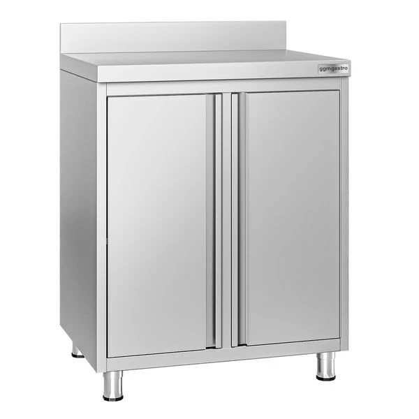 Kaffeebar-Arbeitsschrank - 800x600mm - 2 Flügeltüren & Aufkantung 4 Kaffeebar-Arbeitsschrank - 800x600mm - 2 Flügeltüren & Aufkantung – Bild 2