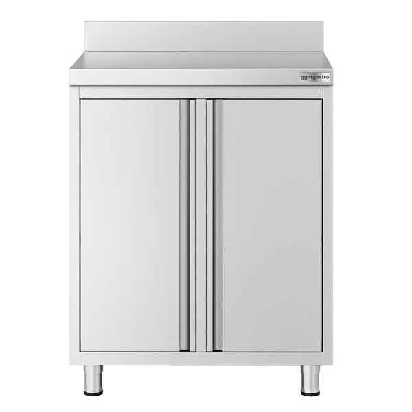 Kaffeebar-Arbeitsschrank - 800x600mm - 2 Flügeltüren & Aufkantung 5 Kaffeebar-Arbeitsschrank - 800x600mm - 2 Flügeltüren & Aufkantung – Bild 3