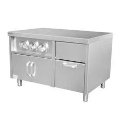 Unterschrank Für Getränkespender Mit Becherhaltern & Eiswürfelfach - 1,2 M -Ausgewählte Küchengeschäfte KBASK120 titel 66bf