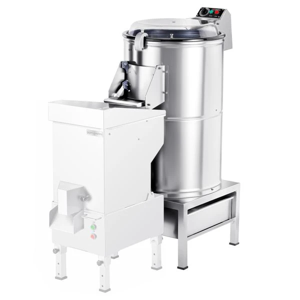 Elektrischer Kartoffelschäler - 600 Kg/h - 1,5 KW - 400 Volt 9 Elektrischer Kartoffelschäler - 600 Kg/h - 1,5 KW - 400 Volt – Bild 7
