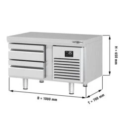 Kühlunterbau Premium PLUS - 1000mm - 100 Liter - 2 Schubladen 7 Kühlunterbau Premium PLUS - 1000mm - 100 Liter - 2 Schubladen -Ausgewählte Küchengeschäfte KUI106 ma e bc26