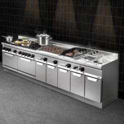 Elektro Bratplatte - 11,4 KW - Glatt & Gerillt 15 Elektro Bratplatte - 11,4 KW - Glatt & Gerillt -Ausgewählte Küchengeschäfte Lorrenzo 900 seitlich 4cbe 1