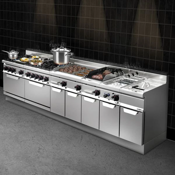 Elektro Bratplatte - 5,7 KW - Gerillt 9 Elektro Bratplatte - 5,7 KW - Gerillt – Bild 7