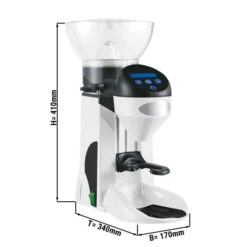 Kaffeemühle - Weiß - 1kg - 275 Watt - 77dB