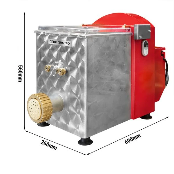 Elektrische Nudelmaschine - 8 Kg/h - 370 Watt 3 Elektrische Nudelmaschine - 8 Kg/h - 370 Watt