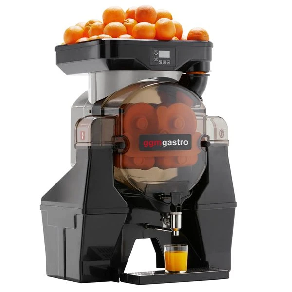 Elektrische Orangenpresse - Silber - Manuelle Zufuhr - Inkl. Ablasshahn & Reinigungsmodus 4 Elektrische Orangenpresse - Silber - Manuelle Zufuhr - Inkl. Ablasshahn & Reinigungsmodus – Bild 2