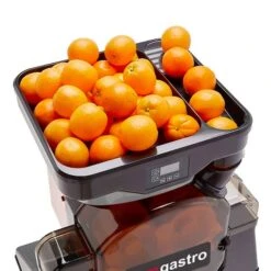 Elektrische Orangenpresse - Silber - Manuelle Zufuhr - Inkl. Ablasshahn & Reinigungsmodus 17 Elektrische Orangenpresse - Silber - Manuelle Zufuhr - Inkl. Ablasshahn & Reinigungsmodus -Ausgewählte Küchengeschäfte OBZ detail insertion tube silver ae8a