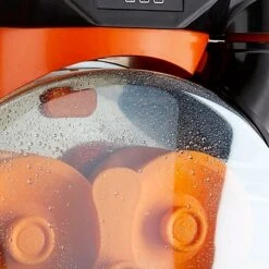 Elektrische Fruchtsaftpresse - Orange - Manuelle Zufuhr - Inkl. Ablasshahn & Reinigungsmodus -Ausgewählte Küchengeschäfte O detail juicer 1370 2