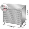 Schubladenschrank PREMIUM Mit 7 Schubladen Für Pizzateigbällchen - 900x700mm 1 Schubladenschrank PREMIUM Mit 7 Schubladen Für Pizzateigbällchen - 900x700mm -Ausgewählte Küchengeschäfte P7R97 massenew 6ee2