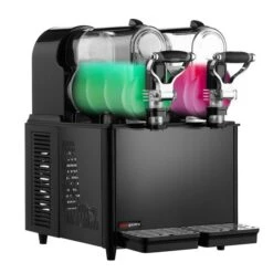 Slush-Maschine - 2x 3 Liter - Schwarz -Ausgewählte Küchengeschäfte SMNC6S 1 9d50