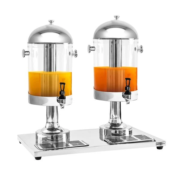 Saftspender - 2x 7,5 Liter - Edelstahl 4 Saftspender - 2x 7,5 Liter - Edelstahl – Bild 2