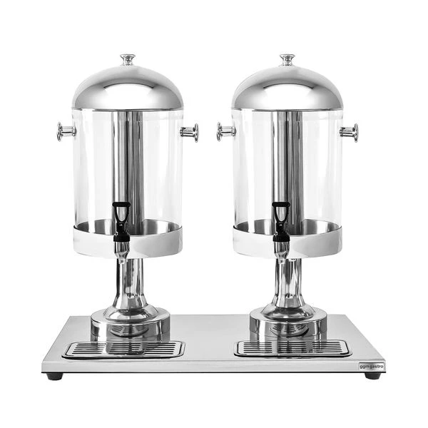 Saftspender - 2x 7,5 Liter - Edelstahl 8 Saftspender - 2x 7,5 Liter - Edelstahl – Bild 6