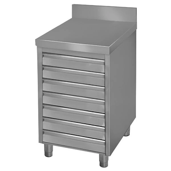 Schubladenschrank ECO Mit 6 Schubladen Für Pizzateigbällchen & Aufkantung - 500x700mm 4 Schubladenschrank ECO Mit 6 Schubladen Für Pizzateigbällchen & Aufkantung - 500x700mm – Bild 2