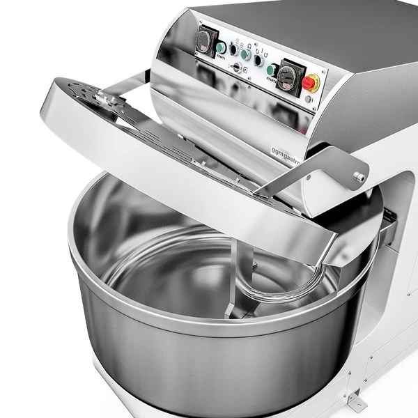 Bäckerei-Spiralteigknetmaschine - 298 Liter / 200 Kg - 2 Geschwindigkeiten - Mit Festem Kessel - 2 Motoren 7 Bäckerei-Spiralteigknetmaschine - 298 Liter / 200 Kg - 2 Geschwindigkeiten - Mit Festem Kessel - 2 Motoren – Bild 5