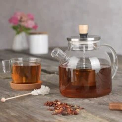 BEEM Teekanne Aus Glas - Mit Siebeinsatz - 1,5 Liter -Ausgewählte Küchengeschäfte TKGSBE15 13 ad28