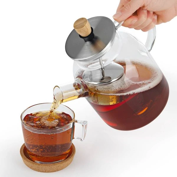 BEEM Teekanne Aus Glas - Mit Siebeinsatz - 1 Liter 14 BEEM Teekanne Aus Glas - Mit Siebeinsatz - 1 Liter – Bild 12