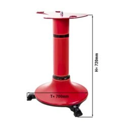 Untergestell Für Schwungradmaschine Rustikal ASS300 - Rot