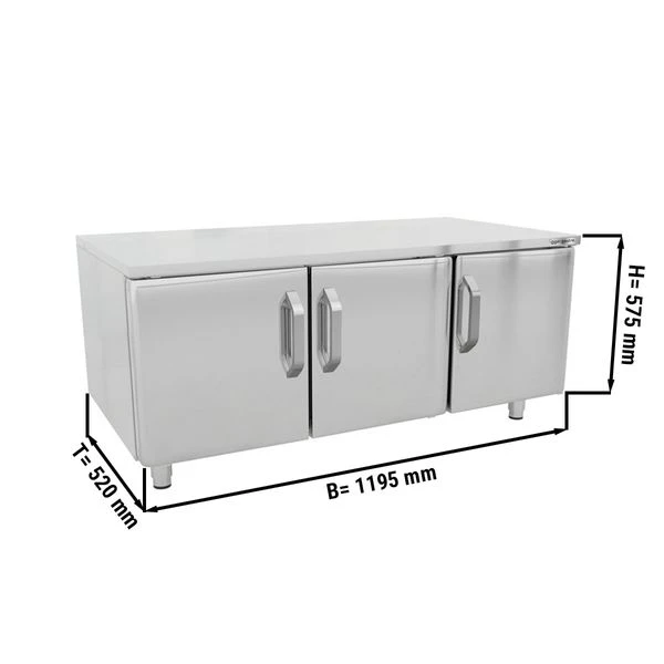 Unterbau - 1200mm - 3 Türen 3 Unterbau - 1200mm - 3 Türen