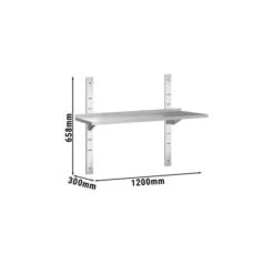 Wandborde PREMIUM - 1200x300mm - Mit 1 Etage