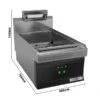 Elektro Frittenwanne - 1,17 KW - 1x GN 1/2 -Ausgewählte Küchengeschäfte WK473 0 4c0d