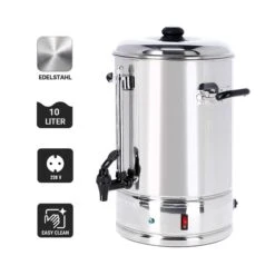 Kaffee Perkolator - 10 Liter - 1,5kW -Ausgewählte Küchengeschäfte WKH010 Icons 1484