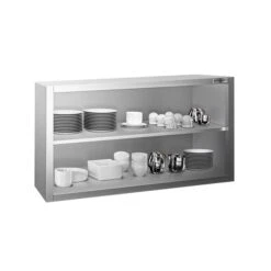 Edelstahl Wandhängeschrank PREMIUM - 1000x400mm - Ohne Schiebetür - 650mm Hoch 12 Edelstahl Wandhängeschrank PREMIUM - 1000x400mm - Ohne Schiebetür - 650mm Hoch -Ausgewählte Küchengeschäfte WOK104 2 6078 1