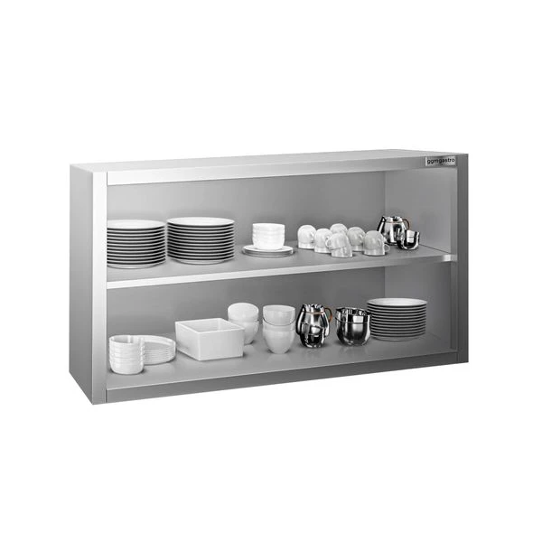 Edelstahl Wandhängeschrank PREMIUM - 1000x400mm - Ohne Schiebetür - 650mm Hoch 6 Edelstahl Wandhängeschrank PREMIUM - 1000x400mm - Ohne Schiebetür - 650mm Hoch – Bild 4