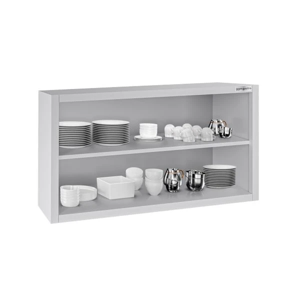 Edelstahl Wandhängeschrank ECO - 1000x400mm - Ohne Schiebetür - 650mm Hoch 5 Edelstahl Wandhängeschrank ECO - 1000x400mm - Ohne Schiebetür - 650mm Hoch – Bild 3